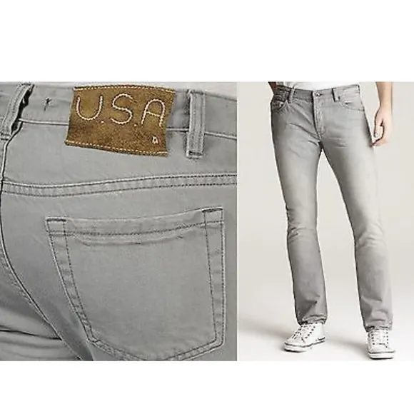 Men’s John Varvatos Bowery Jeans | Light grey | size 31