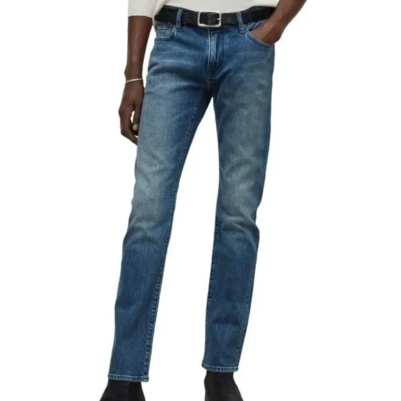 John Varvatos Aged Wash Straight Leg Jeans 36W 30L