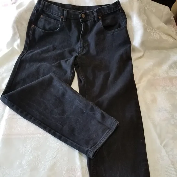 Vintage Men's Black Jordache Jeans Sz38/32