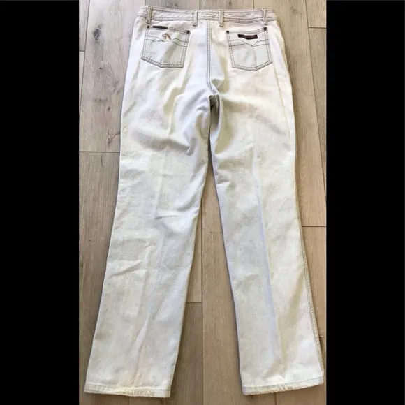 Men’s Vintage Jordache Jeans Flat Front Light 38 L 100% Cotton