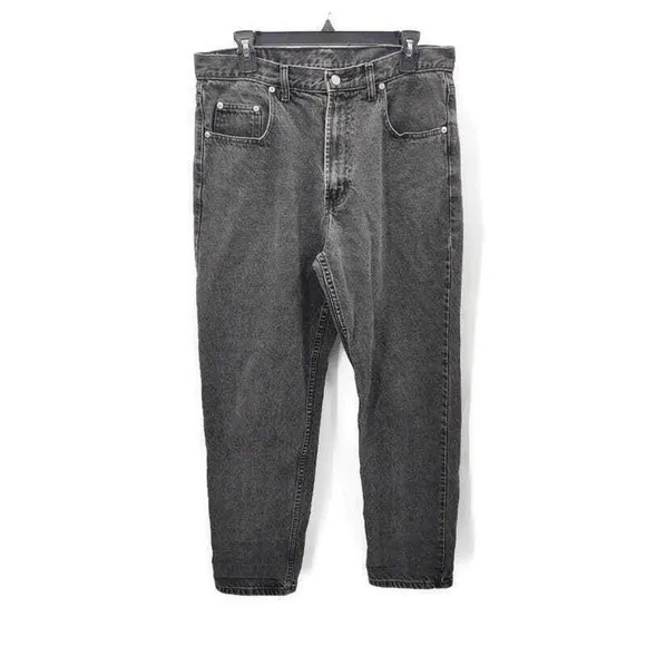 Vintage Jordache Basics Black Wash Jeans Size 36/32