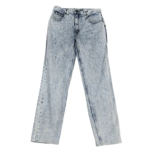 Vintage Jordache Acid Wash Straight Leg Jeans