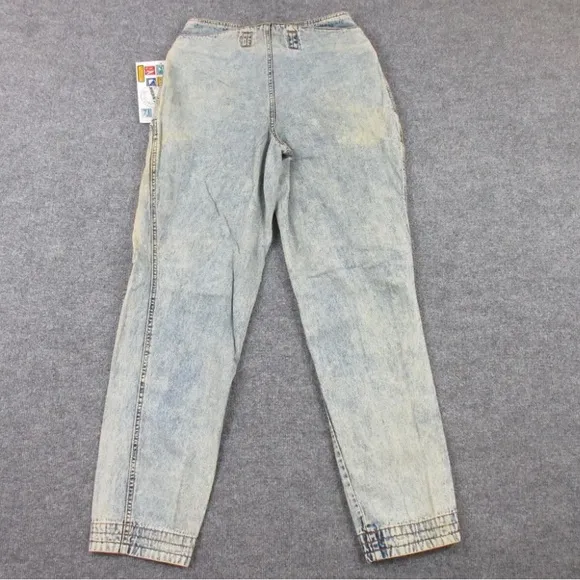 Vintage 80s Jordache Jeans Adult 31x34 Acid Wash Blue Denim Relaxed Mens