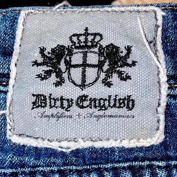 Men’s vintage Dirty English wide fit jeans