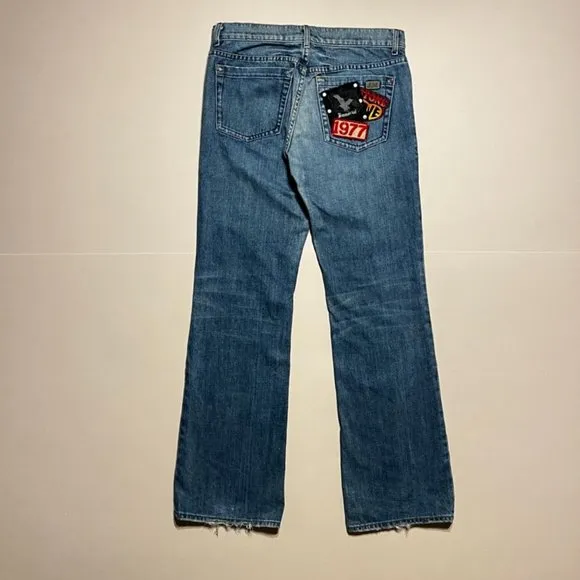 Vintage Y2K Juicy Couture Patch Jeans