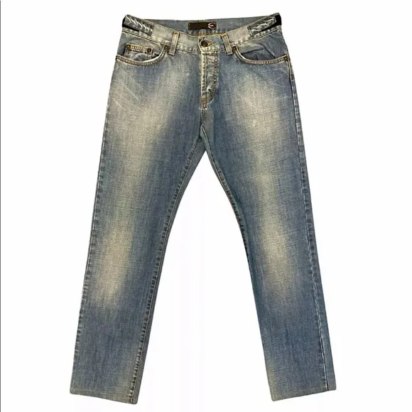 Just Cavalli Distressed Slim Jeans