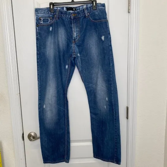 JUST CAVALLI -  Mens Distressed Jeans