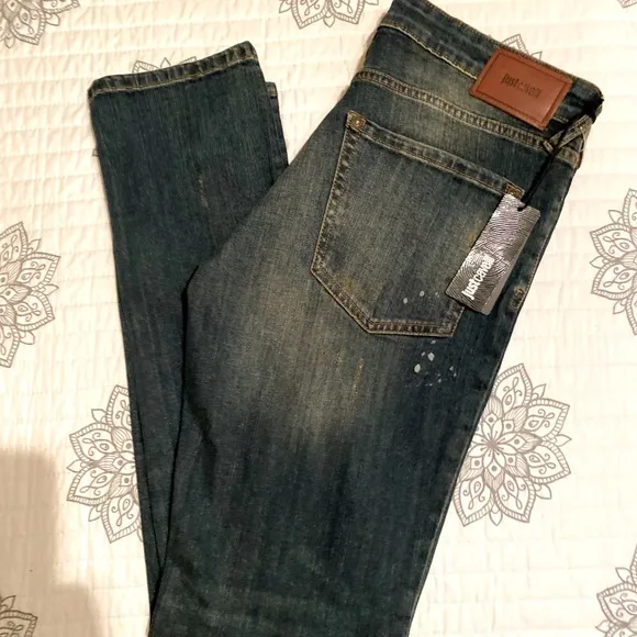 Just Cavalli Men’s Distressed Jeans
          
      NWT