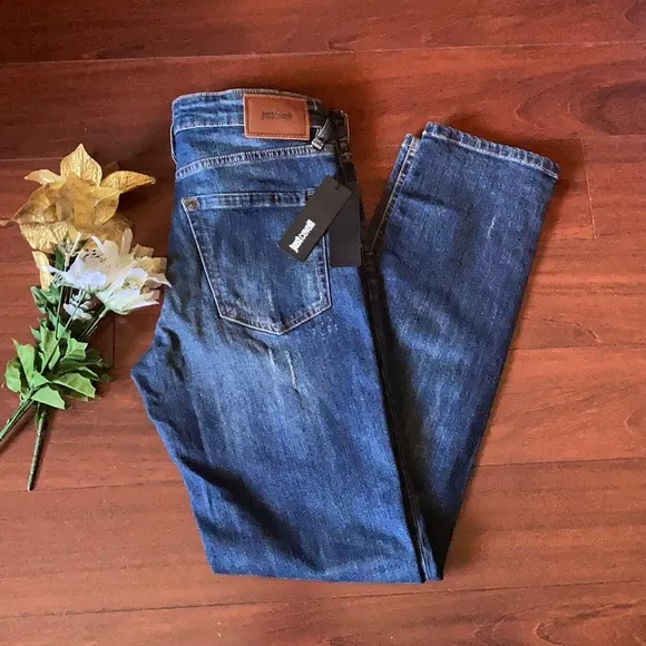 JUST CAVALLI SLIM JEANS/NWT
          
      NWT