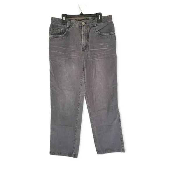 Just Cavalli Mens Gray Jeans 32
