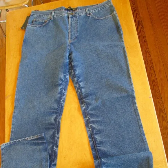 NWT Just Cavalli Men's Jeans...size 42 waist w/ Unique Whisker Fade on inseam
          
      Boutique