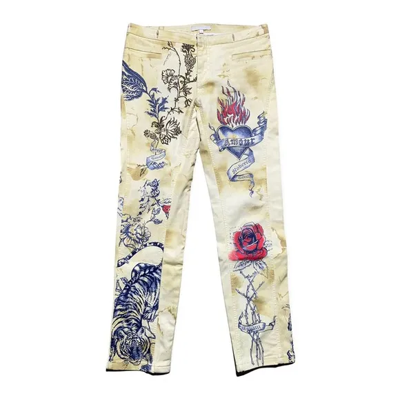 SS03 Runway Tattoo Denim ICONIC