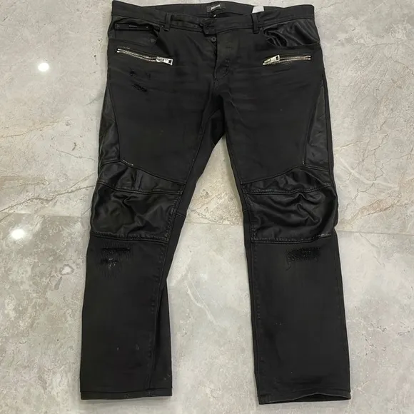 Men’s Just Cavalli Motorcycle Jeans - Size 58 Waist