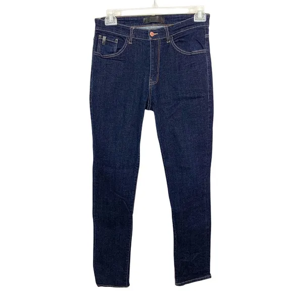 KanCan Mens Dark Wash Skinny Straight Denim Jeans Size 34