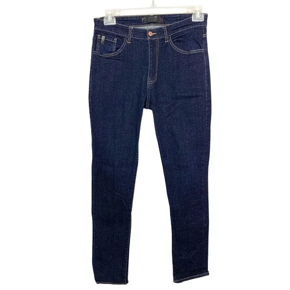 KanCan Mens Dark Wash Skinny Straight Denim Jeans Size 34