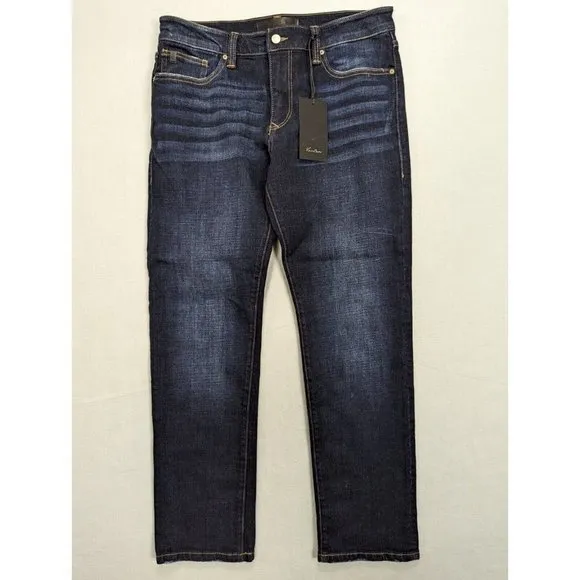 Kancan Mens Jeans Size 33 Cotton Blend Blue