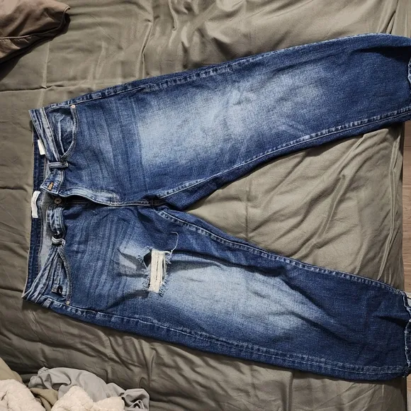 KanCan's Skinny Blue Distressed Jeans