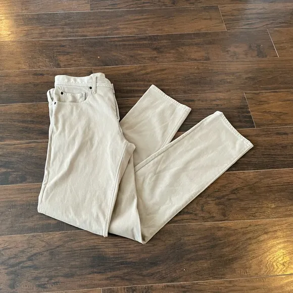 Hiroshi Kato "The Pen" Slim Fit Men khaki Jeans Size 34x34