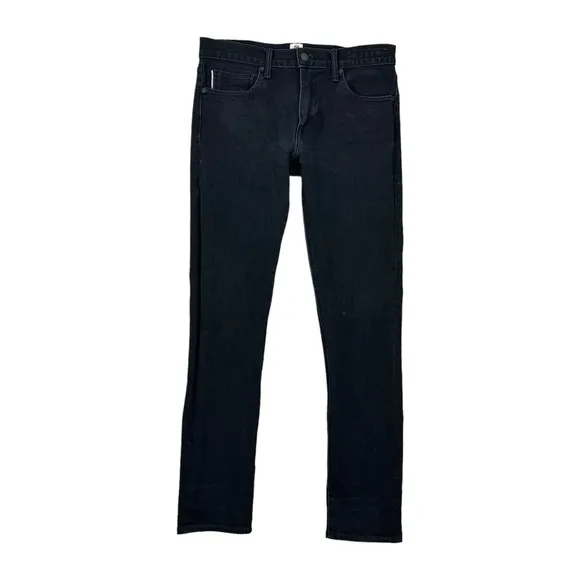 KATO Black Selvedge Jeans Hiroshi Skinny Made in USA Men's 32 x 32