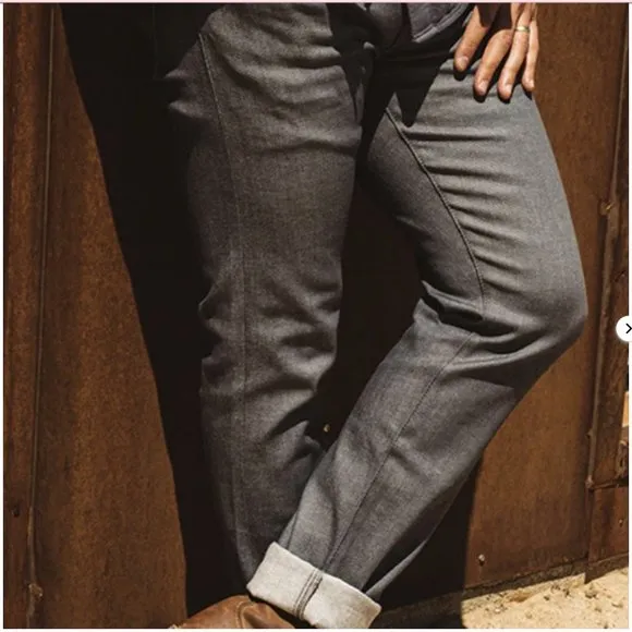 The Pen Slim 10.5oz - Gray Raw
          
      Boutique