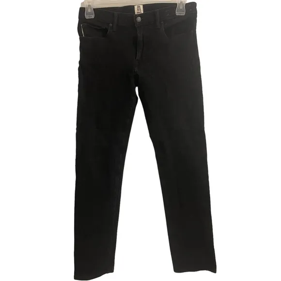 Men's Black Hiroshi Kato Selvedge Jeans The Pen Slim Size 32 Made In USA