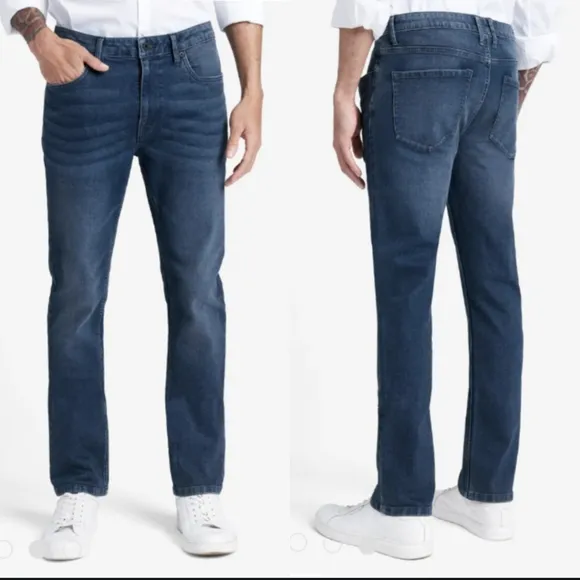 NWT Kenneth Cole Stretch Straight Jeans
          
      NWT
