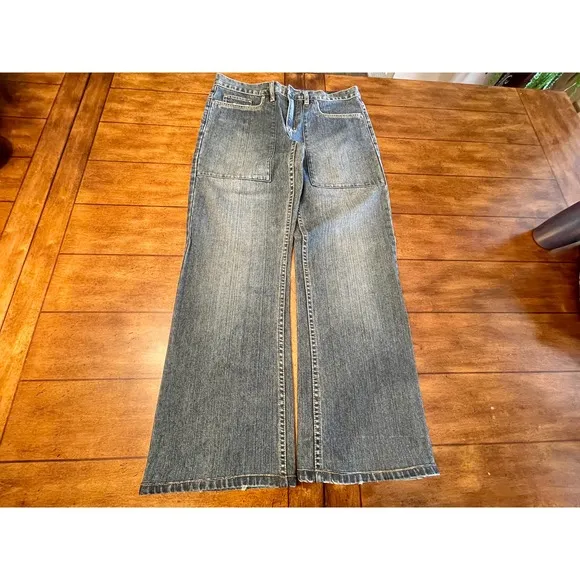 Kenneth Cole Jeans Mens 32 X 30 Mid Rise Straight Relaxed Fit S977-210