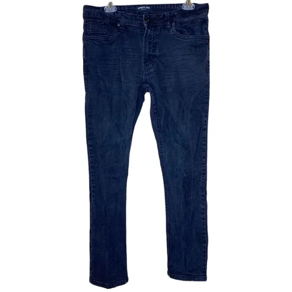 Kenneth Cole Black Slum Jeans