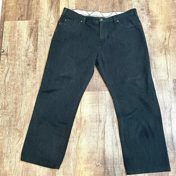 Kenneth Cole Twill Cotton Blend Casual Jean Pant 40x30
