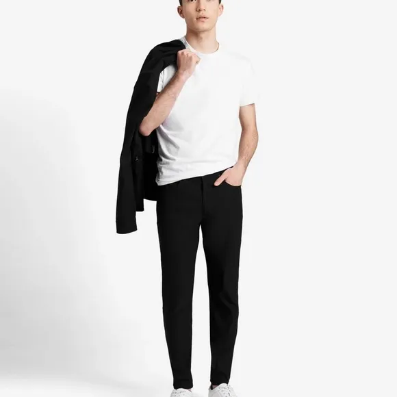 Kenneth Cole Men's 5 Pocket Pants, Black, 30x 30
          
      NWT