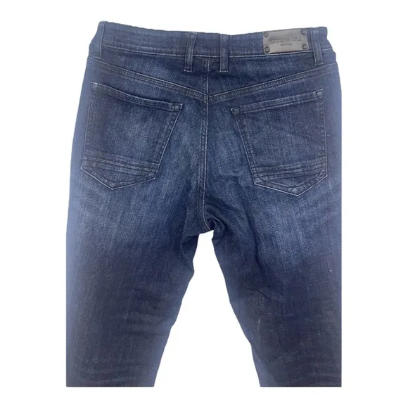 Kenneth Cole Men’s Denim Dark Blue Jeans  W31 L33