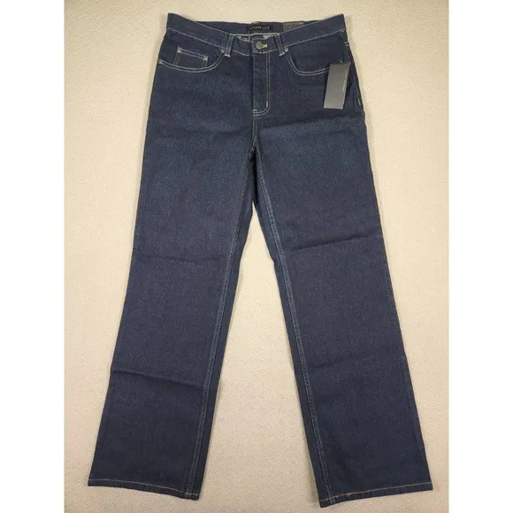 Kenneth Cole Jeans Mens 32x30 Straight Leg Mid Rise Denim Cotton Blue NWT 9
          
      NWT