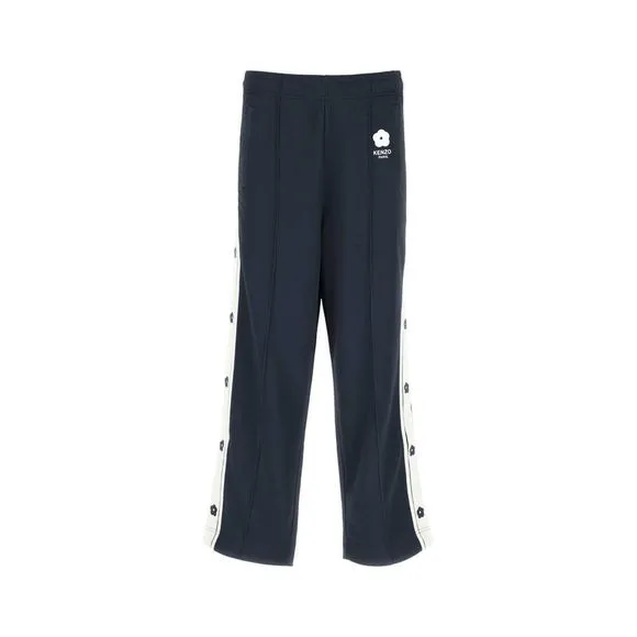 KENZO Navy blue stretch polyester blend joggers
          
      NWT