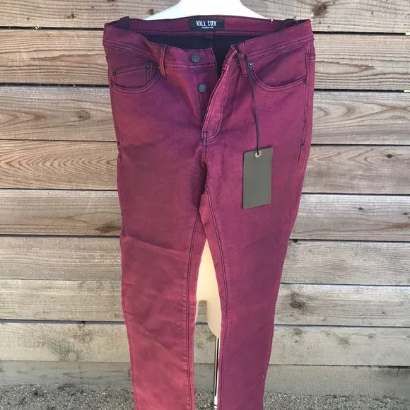 kill city colored jeans
          
      NWT