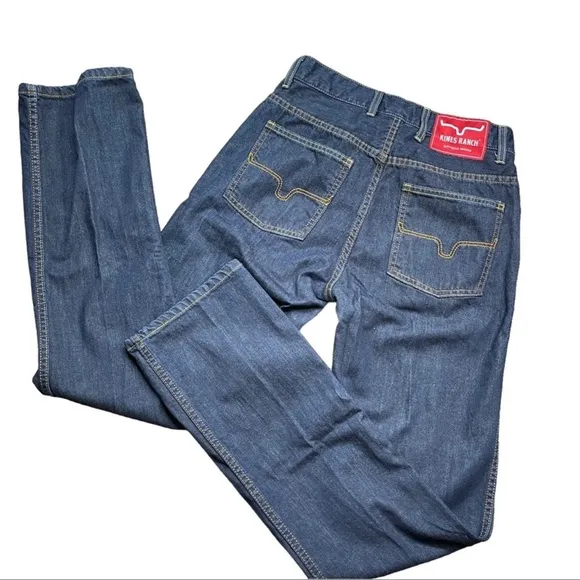 Kimes Ranch Cal Style Blue Jeans Mens Size 29