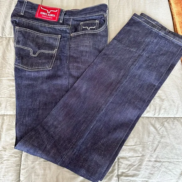 COPY - KIMES RANCH MEN'S RAW JAMES JEANS