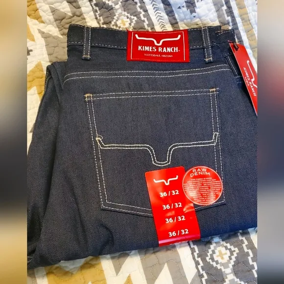 Kimes Ranch Raw James 36 x32
          
      NWT