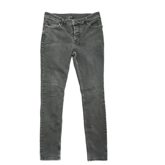 Ksubi Faded Black Jeans Button Fly