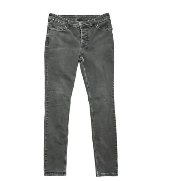 Ksubi Faded Black Jeans Button Fly