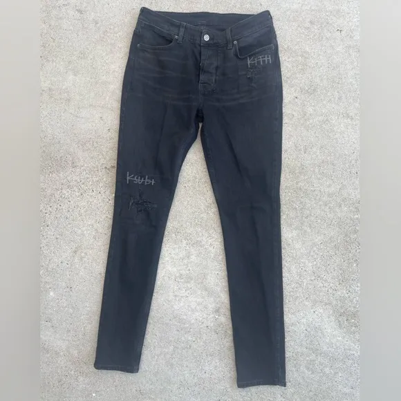 Kith x Ksubi Van Winkle Skinny Jeans Mens size 33x32