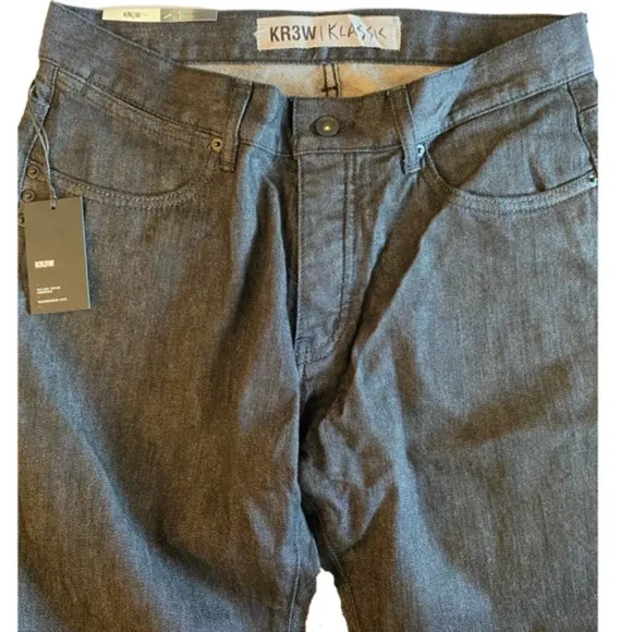 KR3W Klassic Basics Denim Jeans - Black [32]
          
      Boutique