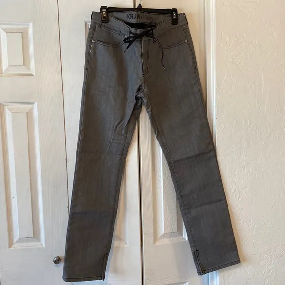KR3W Kslim Lined Jean (grey) K45275GRY