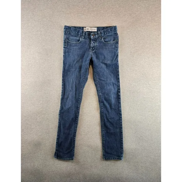 Kr3w K Skinny Jeans Mens 31 Dark Wash Denim Vintage Skate Grunge Krew Greco Y2K