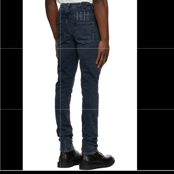 Ksubi The Chitch Jeans size 34 dark blue wash