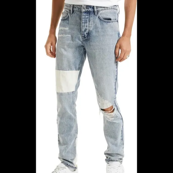 Ksubi Mens Chitch Kustom Ripped Skinny Jeans Sz 32
          
      NWT