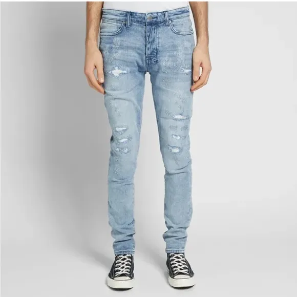 Ksubi Van Winkle Hawker Denim Distressed Blue Skinny Jeans Men’s 28 NWT
          
      NWT