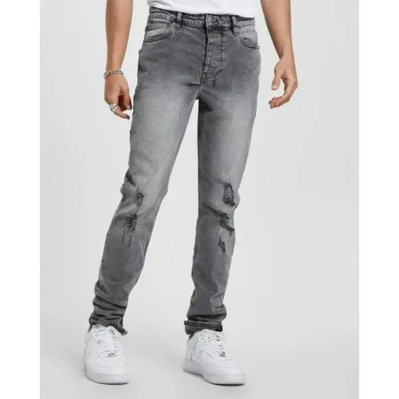 Ksubi Chitch Prodigy Trashed Denim Jeans