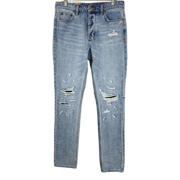 Ksubi Chitch Nu Streets Jeans Distressed Slim Tapered Button Fly NWT Size 33
          
      NWT