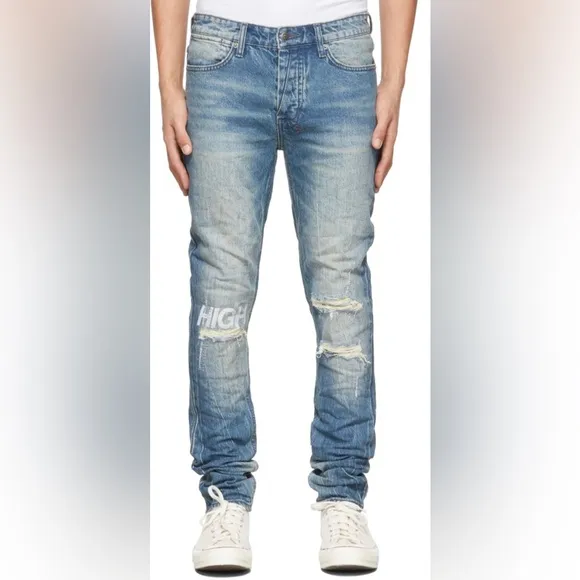 Ksubi Blue Van Winkle High Rage Jeans Sz 33
          
      NWT