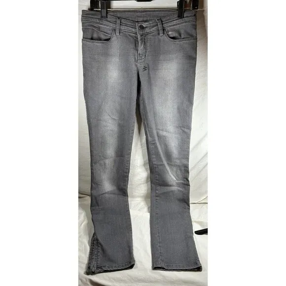 Ksubi Jeans Light Grey w Zip Design Rips - Size 29 RN109670